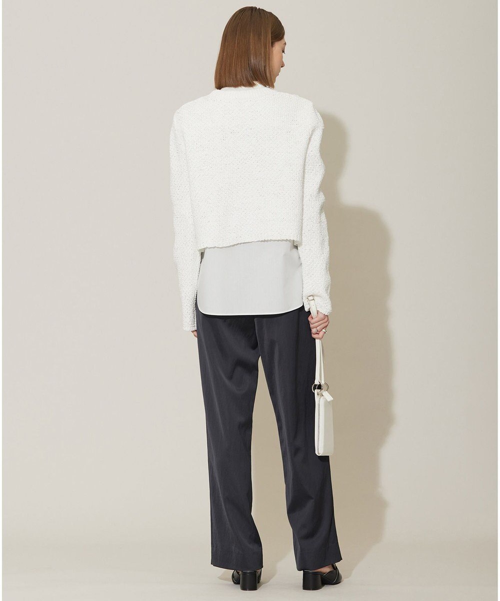 ICB 【洗える】スエードテープヤーン プルオーバー 