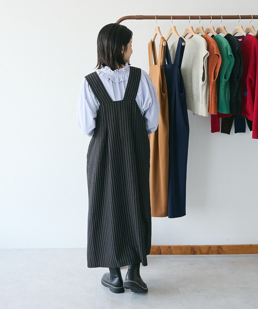 CRAFT STANDARD BOUTIQUE キナリノコラボ/タックジャンパースカート/24AW 