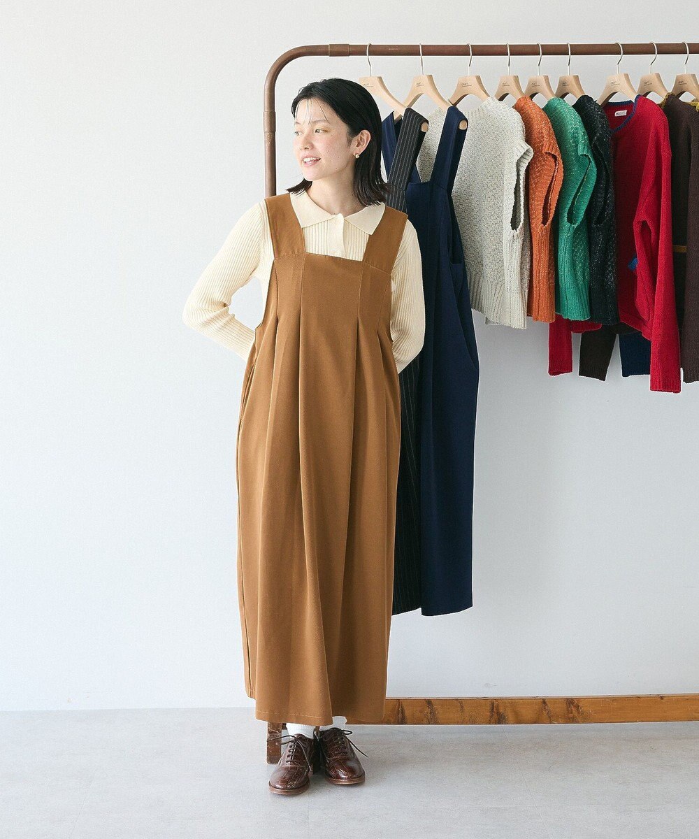 CRAFT STANDARD BOUTIQUE キナリノコラボ/タックジャンパースカート/24AW 