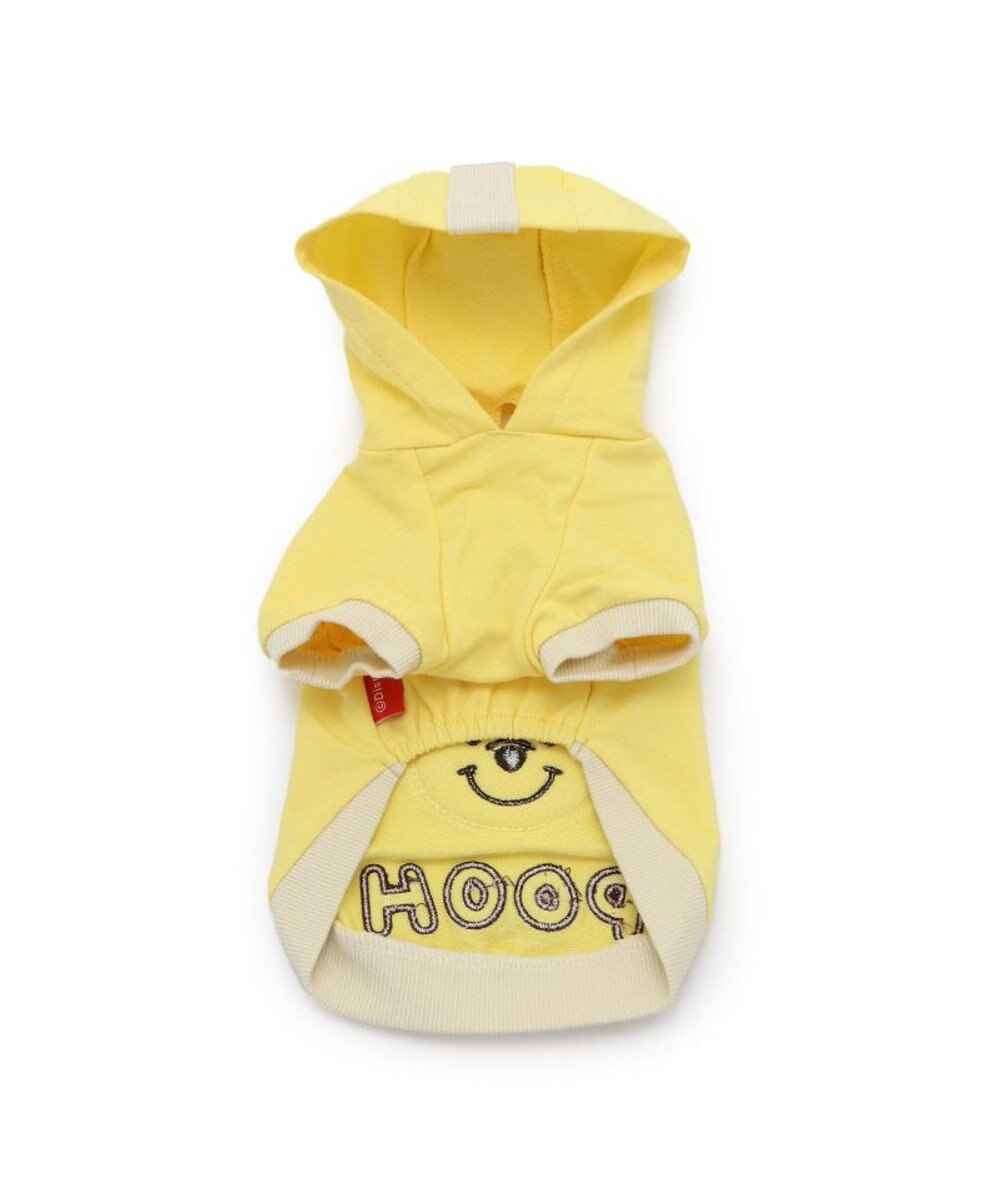 PET PARADISE 犬 服 ディズニー くまのプーさん パーカー 【小型犬】 顔 ワッペン 