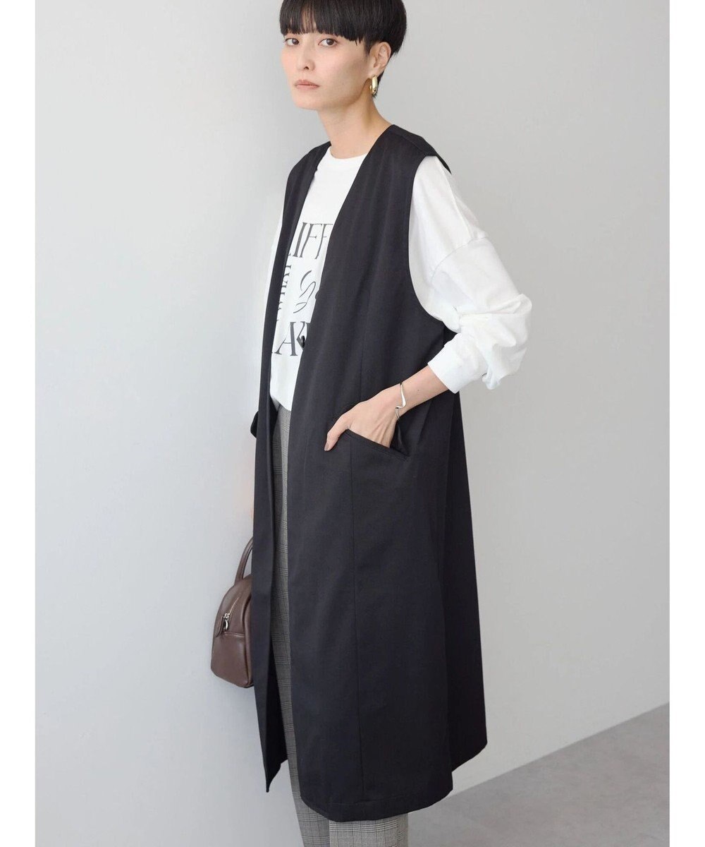 AMERICAN HOLIC ロングＶネックジレ 