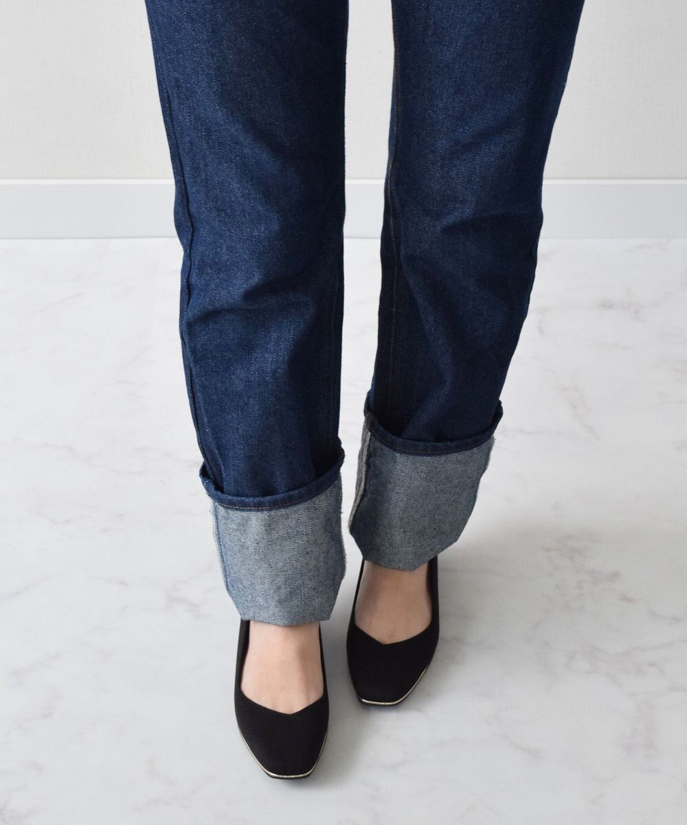 Bridget Birkin 【Bridget Birkin】スクエアカジュアルウエッジパンプス 