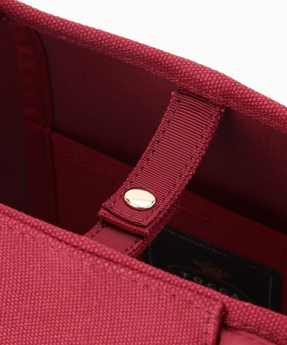 TOCCA 【A4サイズ対応】RIBBON FRILL CANVASTOTE キャンバストートバッグ 