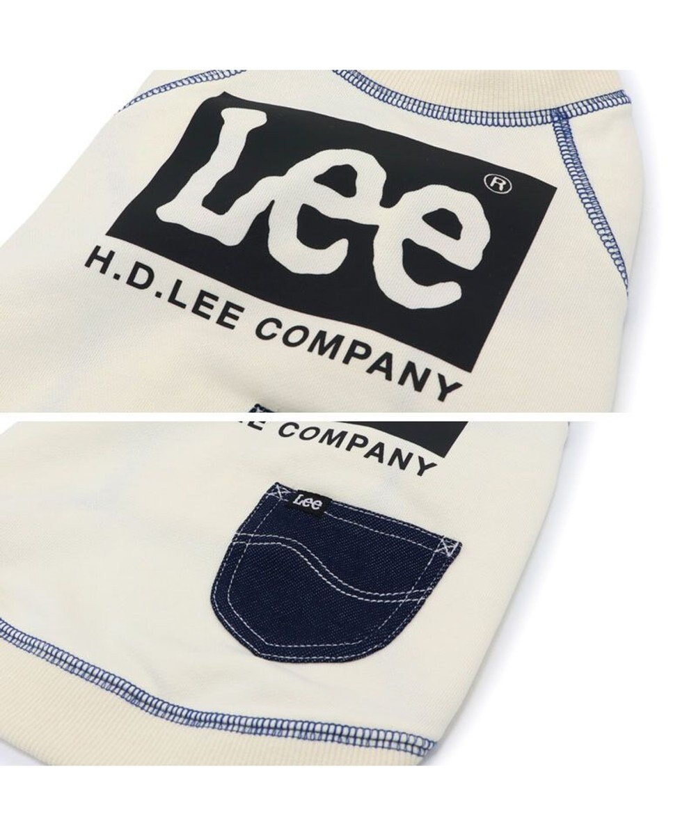 PET PARADISE Lee ステッチ トレーナー 《ホワイト》 小型犬 