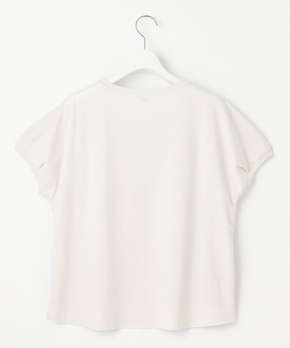 J.PRESS LADIES 【洗える】シアーエンブロイダリー カットソー 