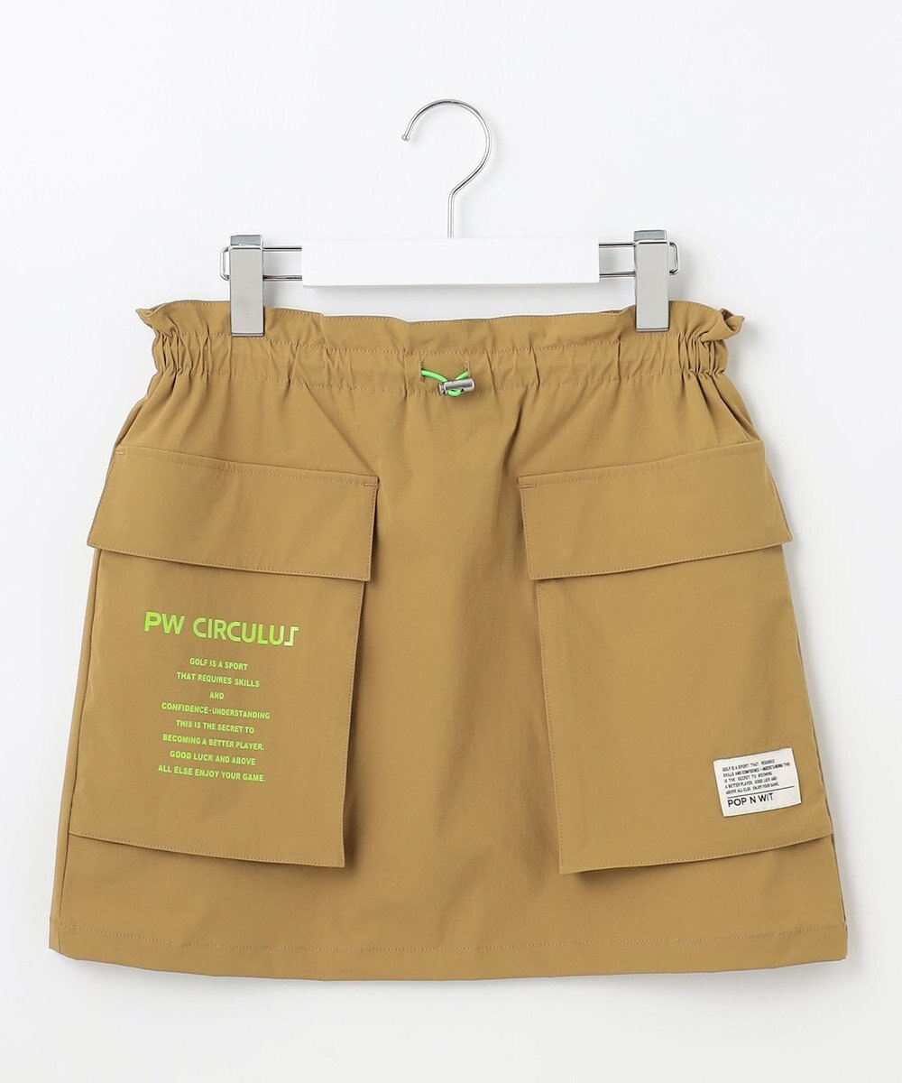 PW CIRCULUS 【撥水加工/軽量/ストレッチ】【WOMEN】ビッグポケット スカート 