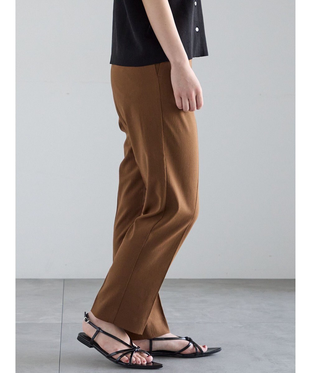 Te chichi メタル釦楊柳テーパードパンツ 