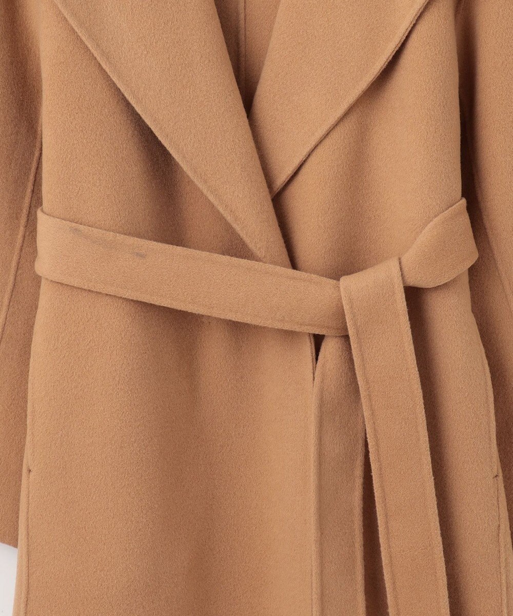 自由区 S ウールリバーロング コート 