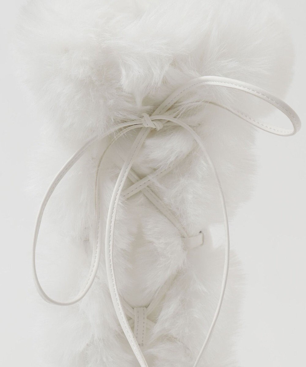 WEGO レースアップボリュームファーロングブーツ 