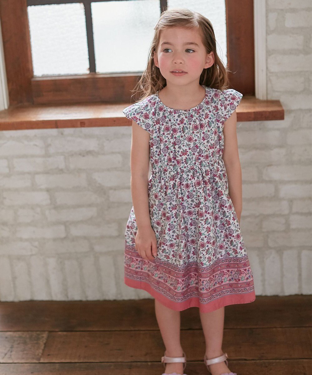 ANY KIDS プリント サマー ワンピース 