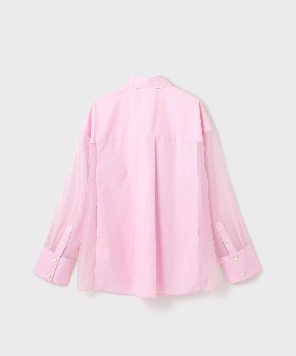 GRACE CONTINENTAL シアーコンビオーバーシャツ 