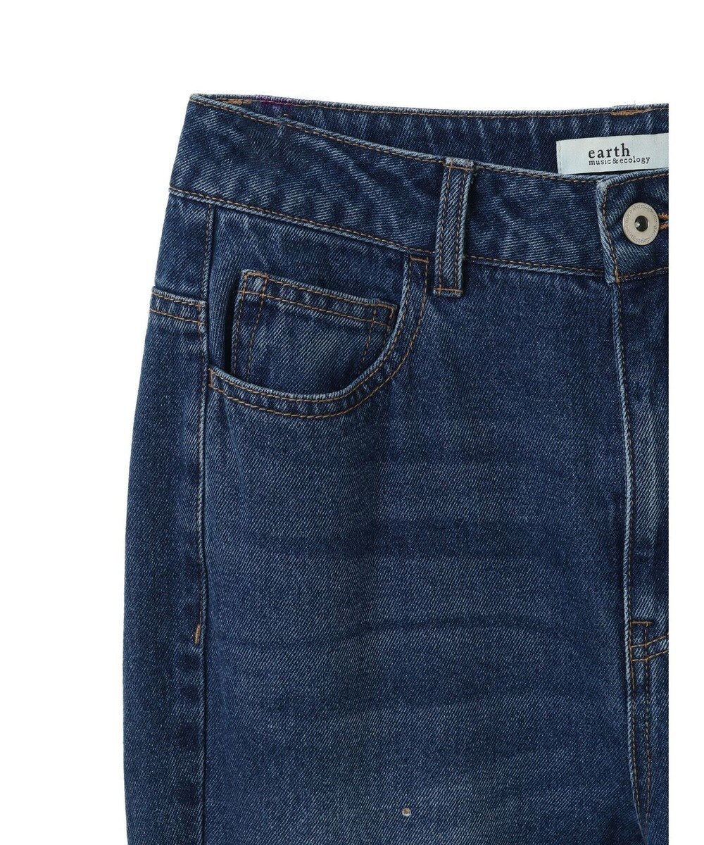 earth music&ecology ラインストーンフレアデニムパンツ 