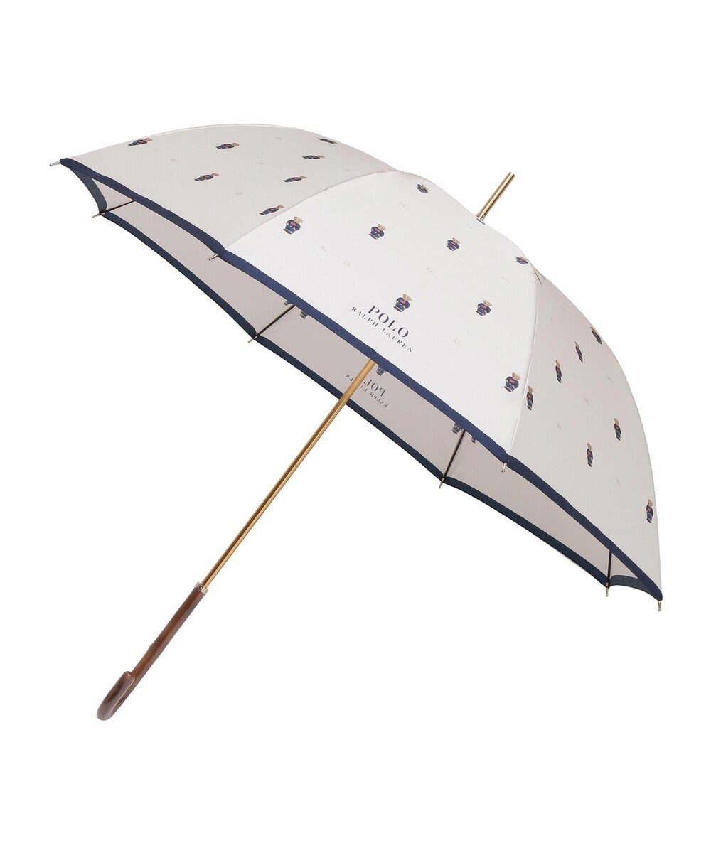 MOONBAT POLO RALPH LAUREN（ポロ ラルフローレン） 長傘 FLAG BEAR ポロベア ドット 