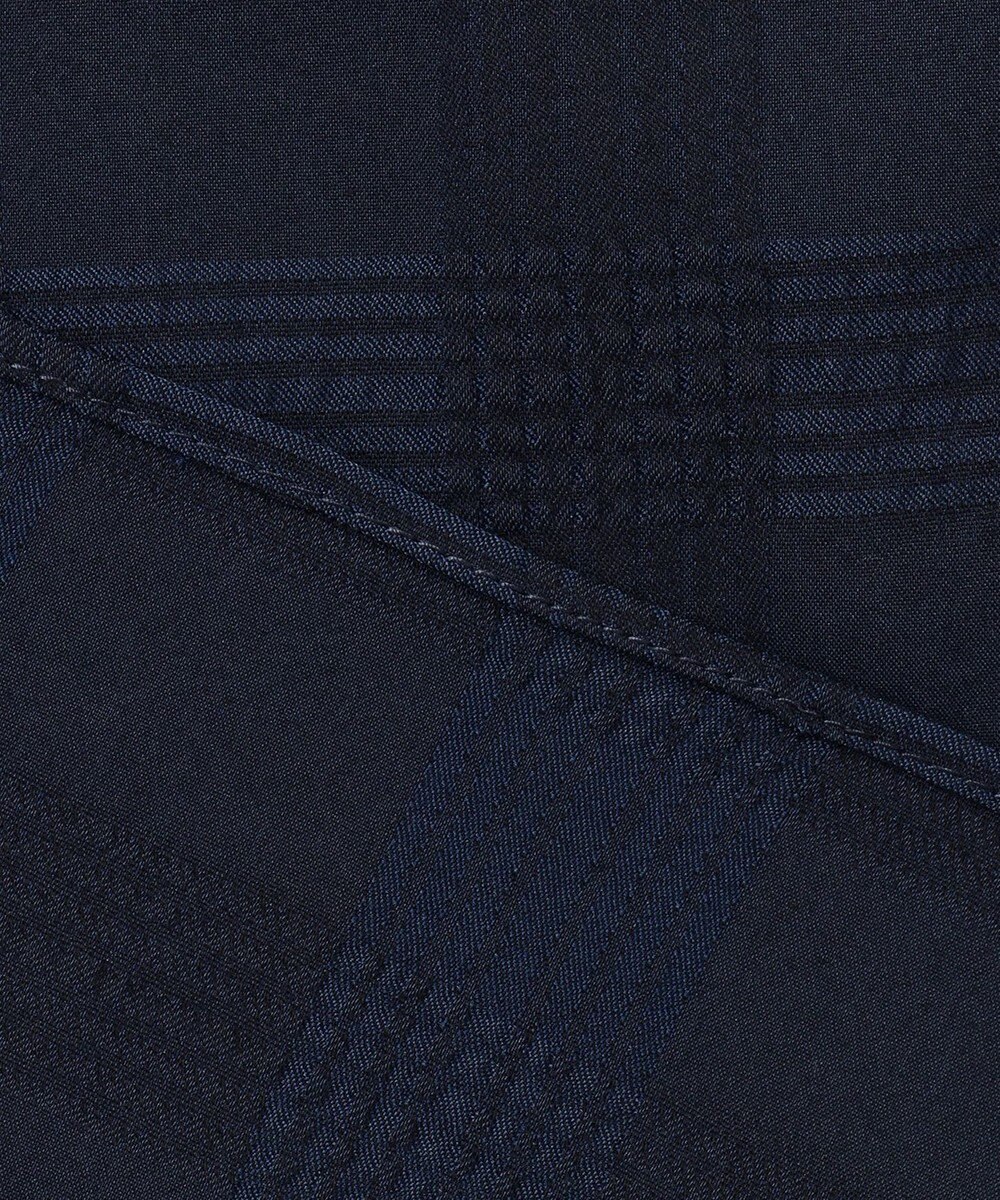 JOSEPH HOMME 【WEB・一部店舗限定】ドビーチェックストレッチ　ウイングカラーシャツ 