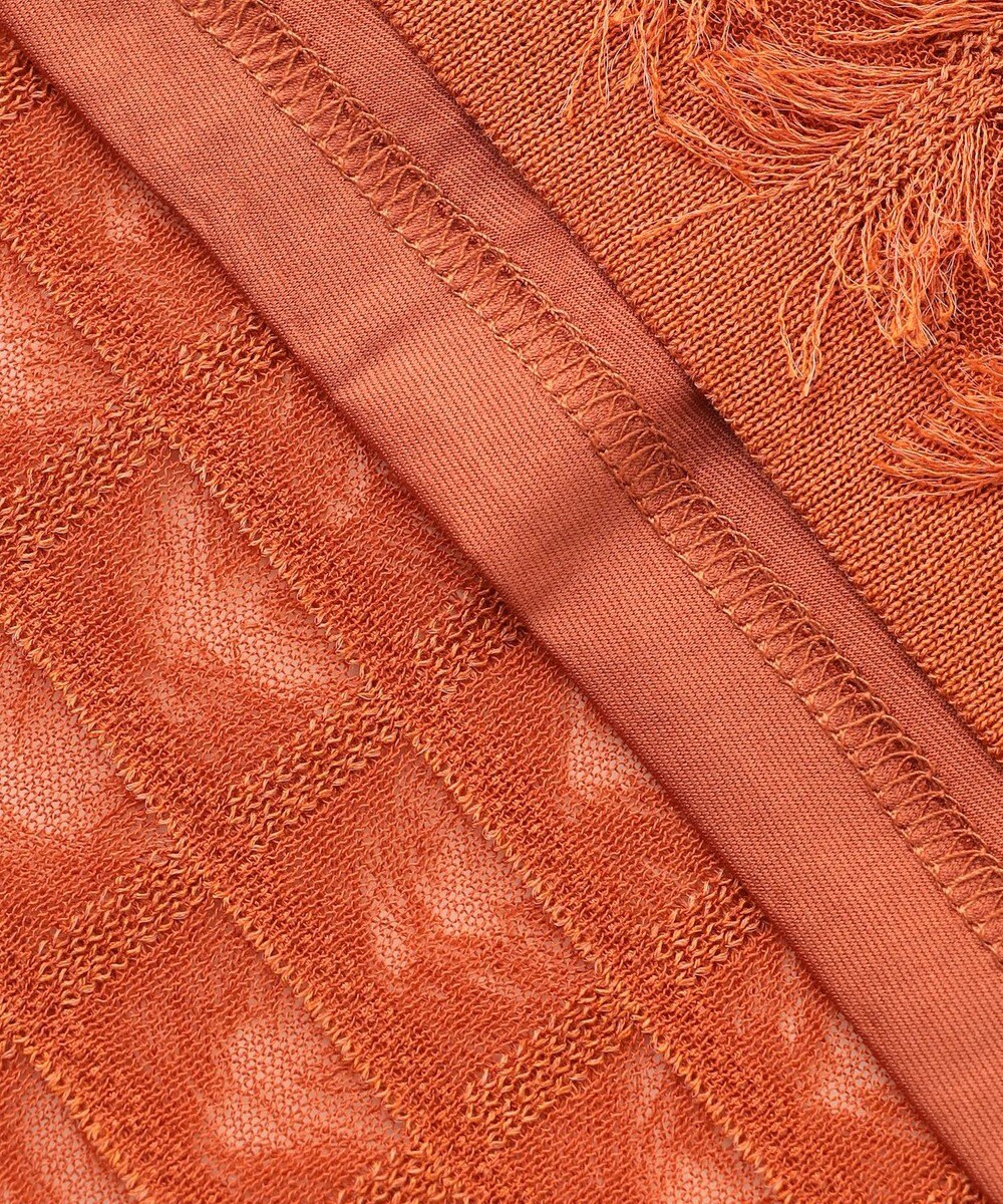 自由区 L 【セットアップ対応・洗える】シアーカットジャカード スカート 