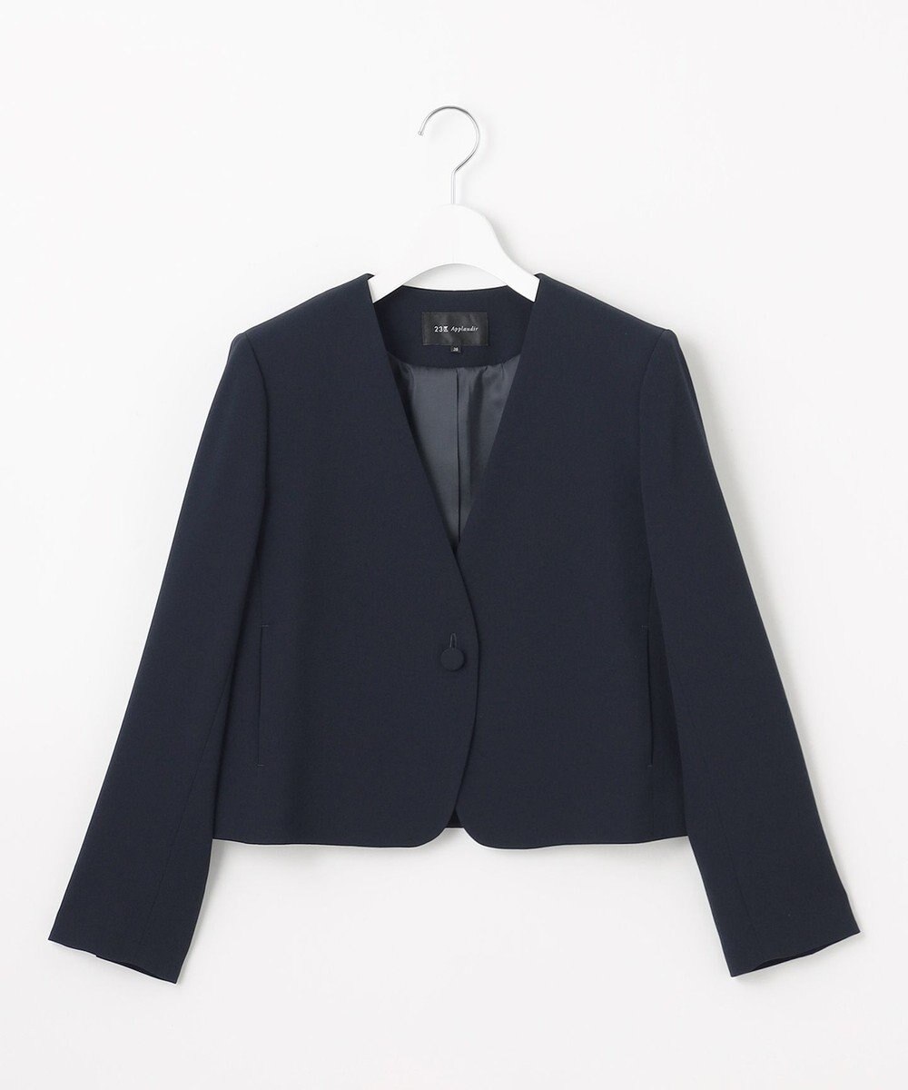 23区 S 【APPLAUDIR】クリアジョーゼット 3WAYコンパクトジャケット 