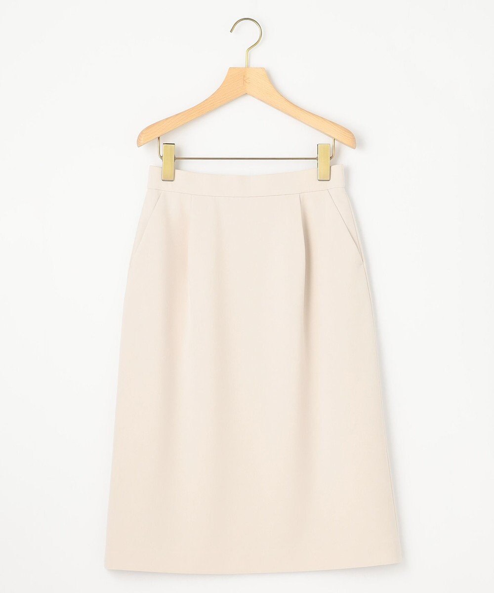 組曲 L 【KUMIKYOKU NAVY】コンフォータブルドレープ コクーンスカート 