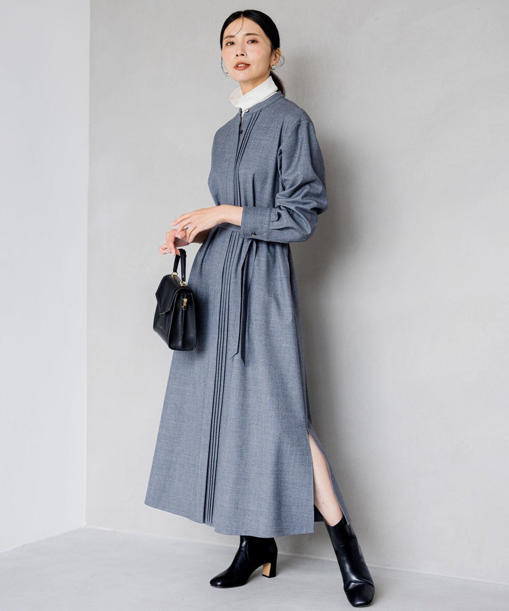 23区 【洗える】スムージーコットン シアー ニット 