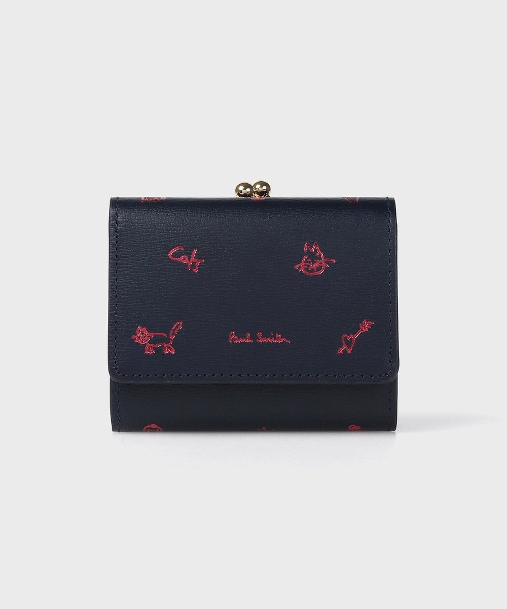 Paul Smith カラードゥードゥル ３つ折りがま口財布 