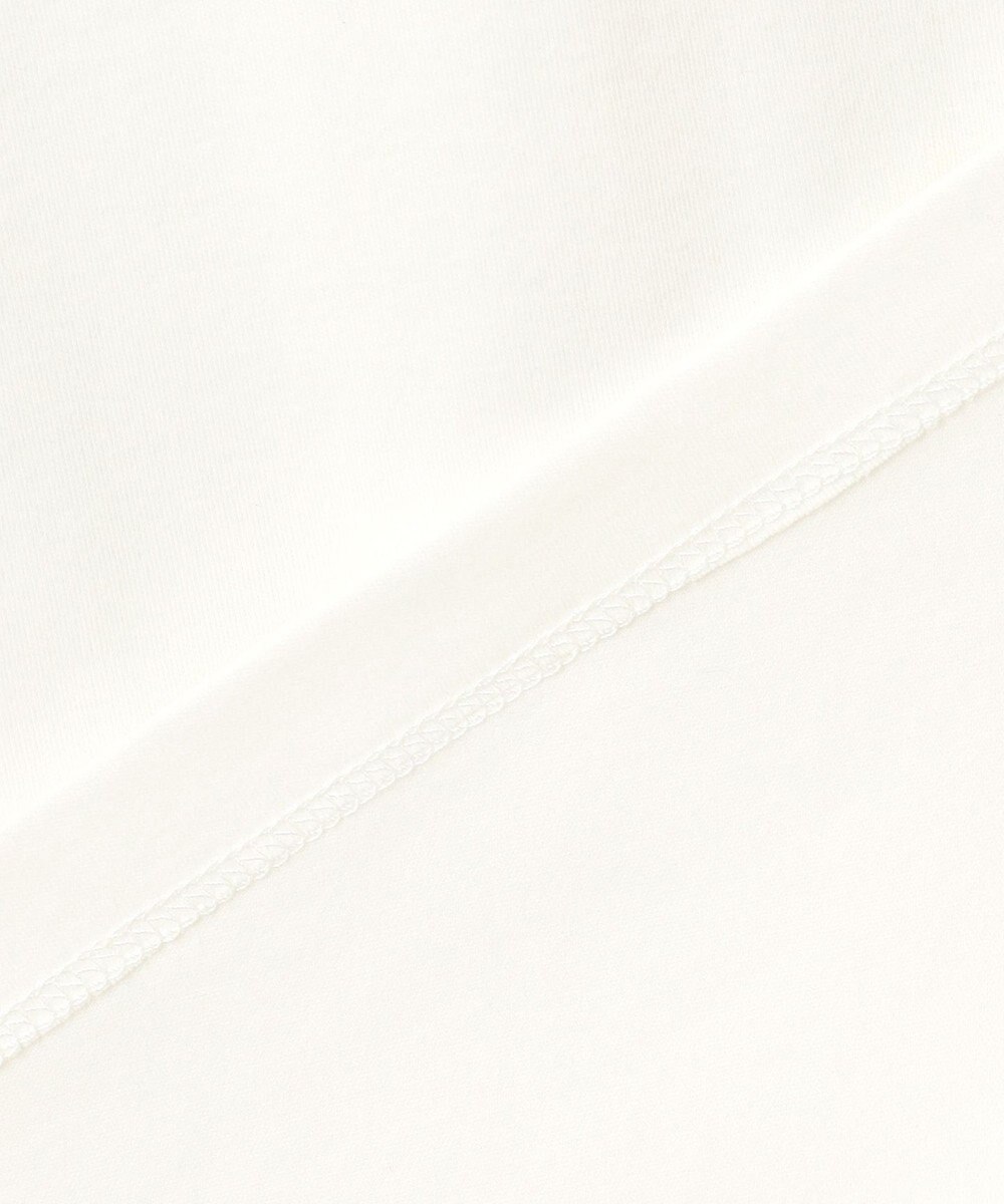 Feroux 【洗える・汗ジミが目立たない】ラッフル襟Tシャツ 