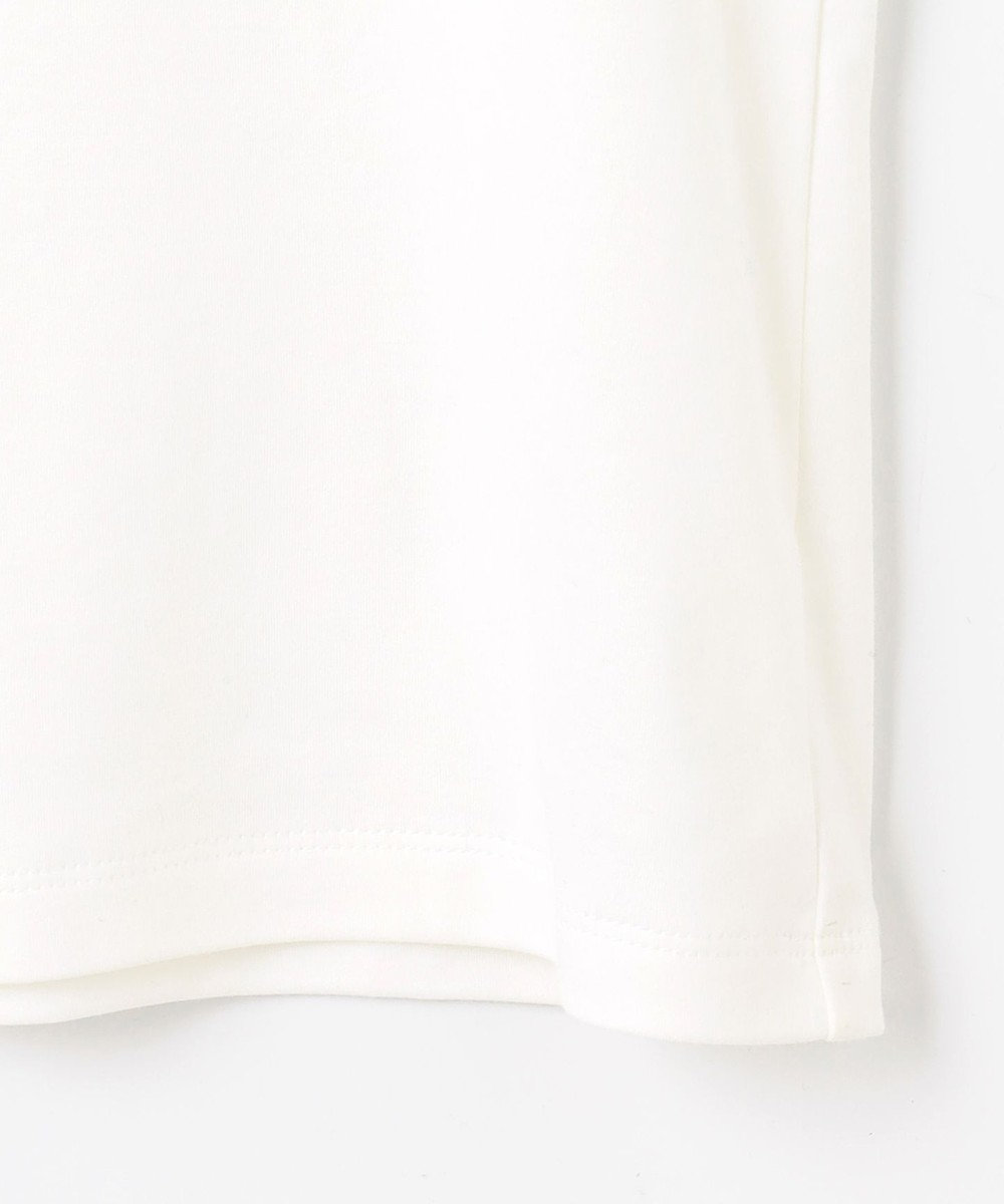 Feroux 【洗える・汗ジミが目立たない】ラッフル襟Tシャツ 