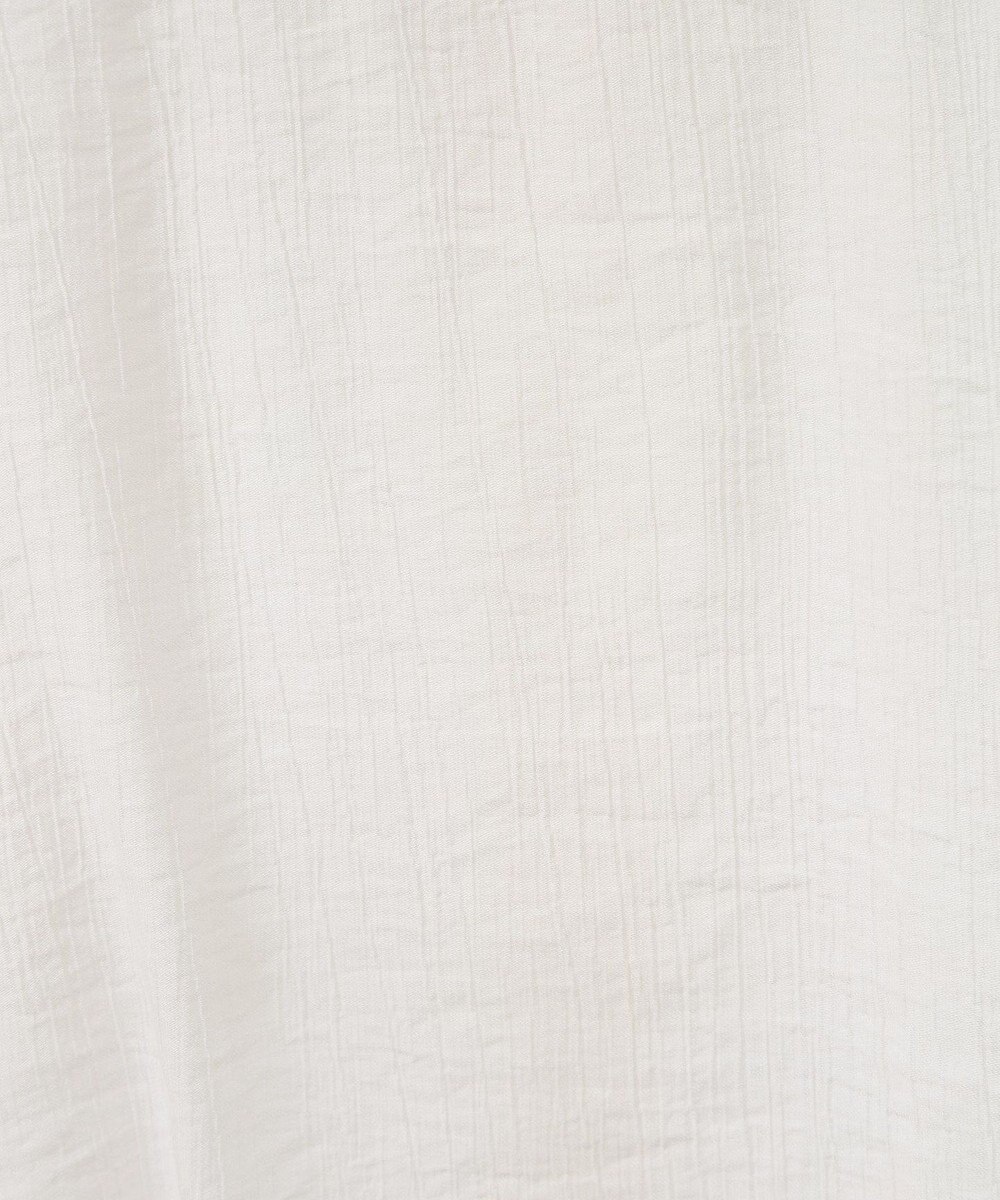 Green Parks シアーフリルショート丈ブラウス 