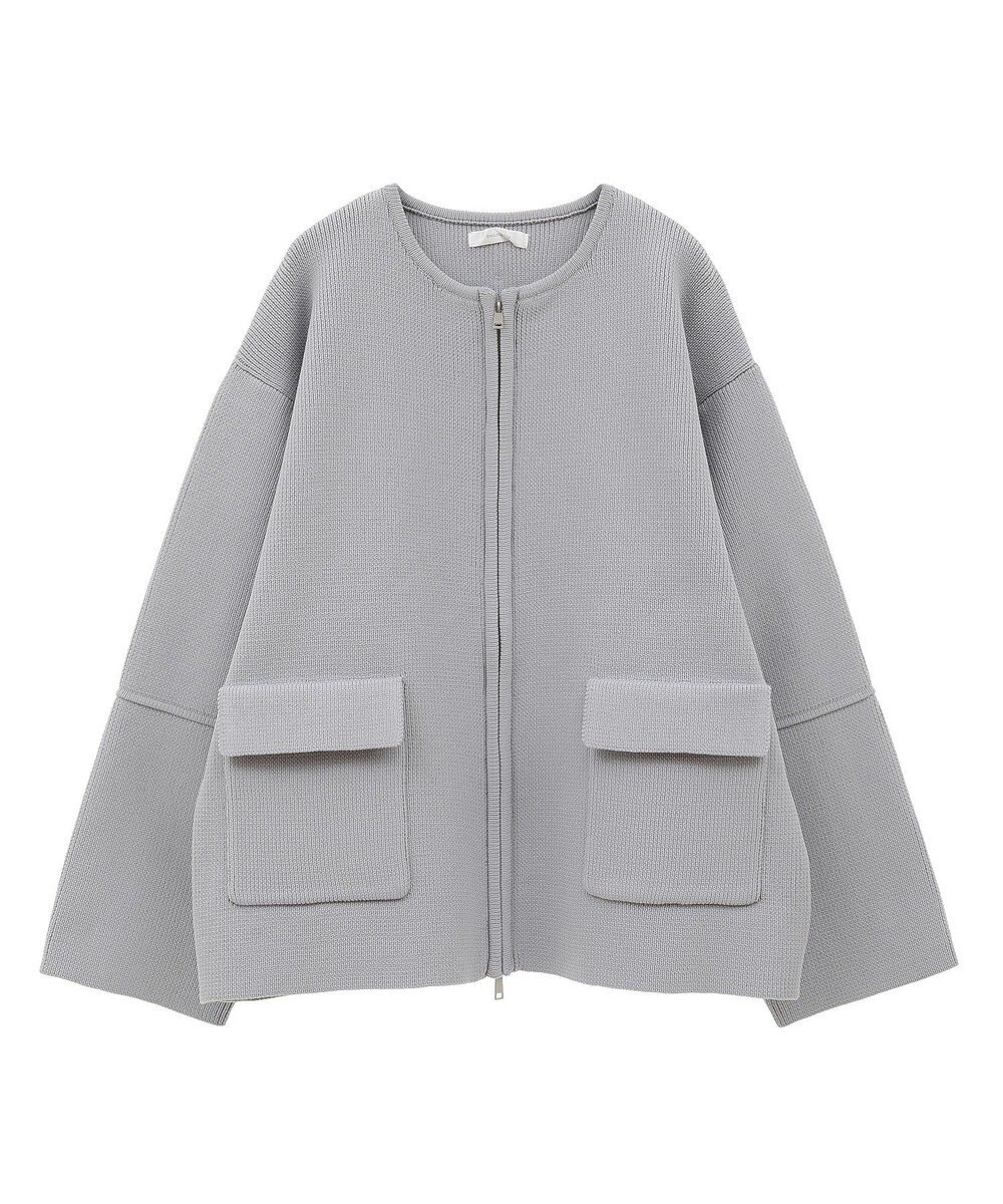 Green Parks ・ｓｗｉｎｇ　ｂｙ　Ｗ－ＺＩＰニットカーディガン 