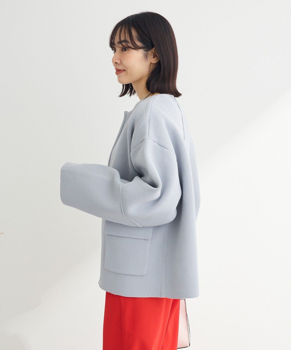 Green Parks ・ｓｗｉｎｇ　ｂｙ　Ｗ－ＺＩＰニットカーディガン 