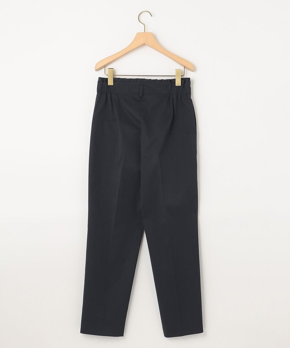 組曲 【ストレッチ・イージーケア】ハイウエストチノ パンツ 