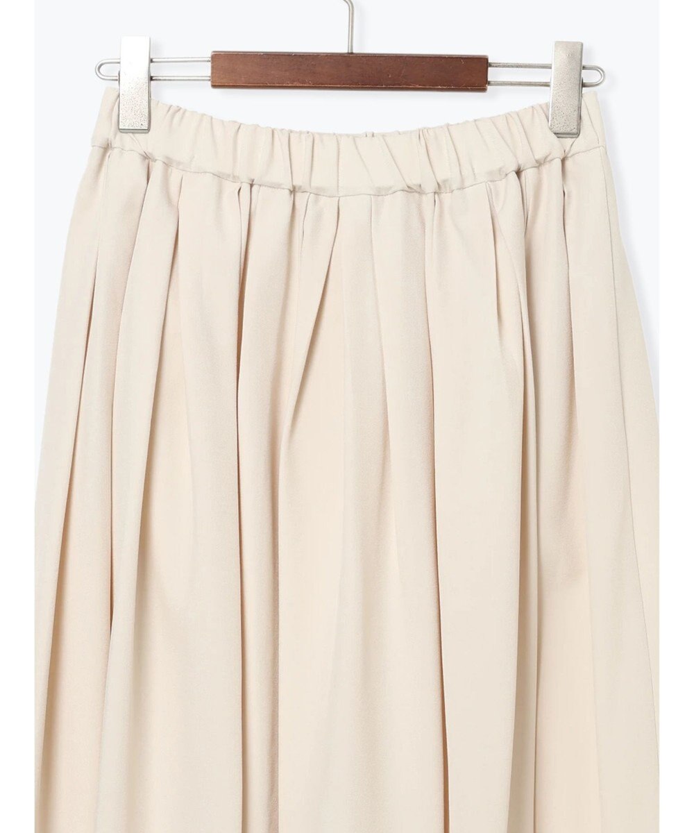 Te chichi フラッフィーツイルタックフレアスカート 