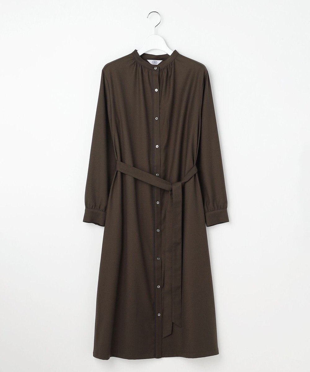 J.PRESS LADIES S ギャバストレッチ ワンピース 