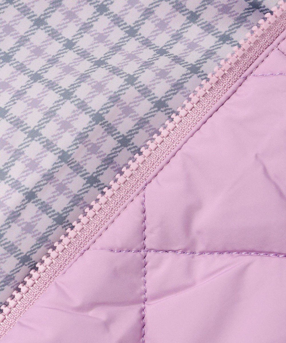 組曲 KIDS 【110-140㎝】マフラー付き中綿キルト アウター 