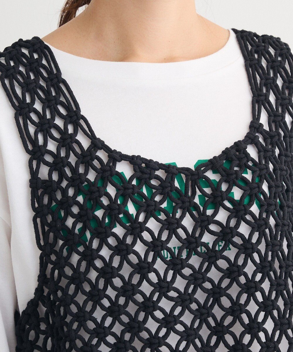 Green Parks マクラメベスト 