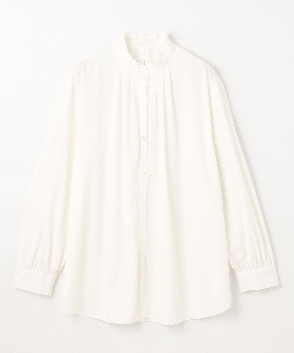 ANY スタンドネックブラウス 