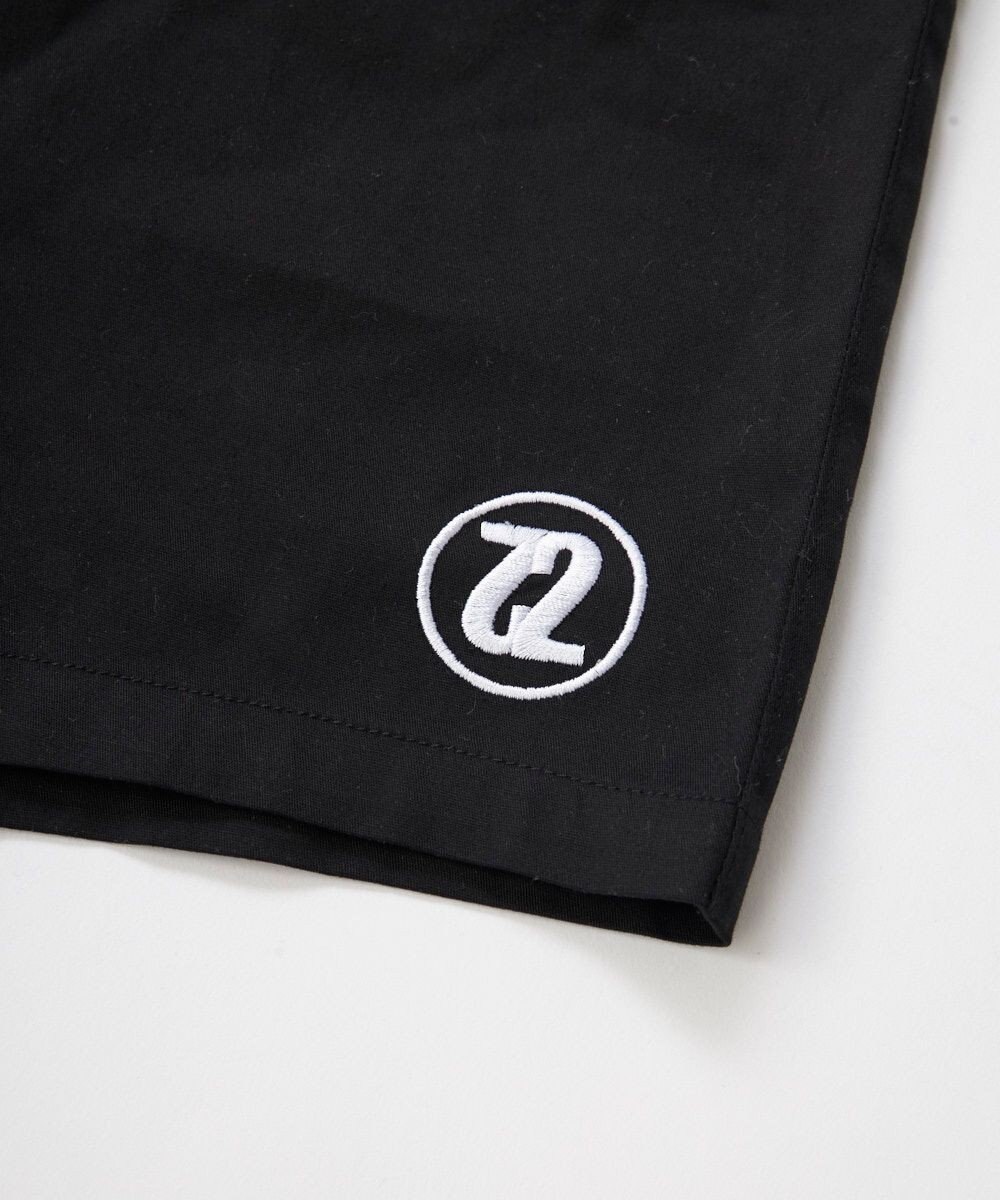 OP／FILA 【SEVEN2】バックブリント ロゴデザインハーフパンツ 