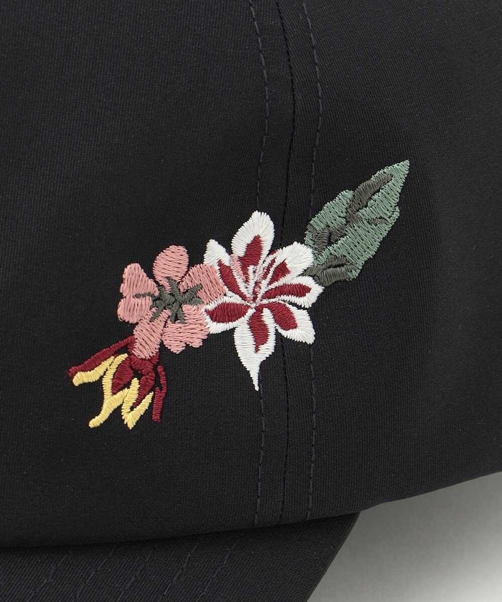TOCCA 【UV90%以上カット・吸水速乾・抗菌防臭・接触冷感・サイズ調整可・洗える！】EXOTIC FLORAL LOGOCAP キャップ 