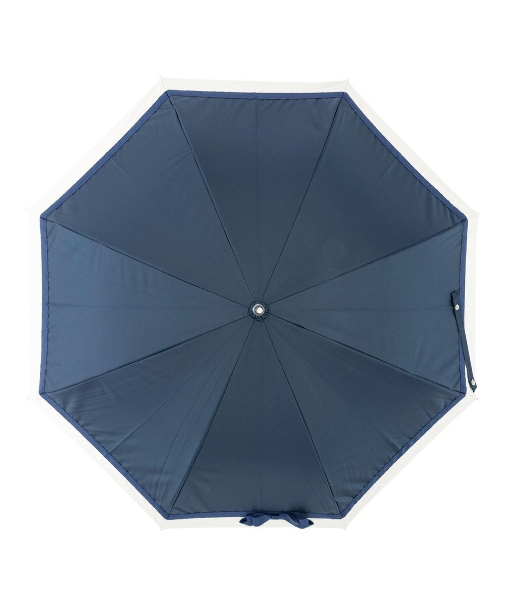 MOONBAT estaa 晴雨兼用 長傘 グログランテープリボン 日傘 遮光 遮熱 UV 