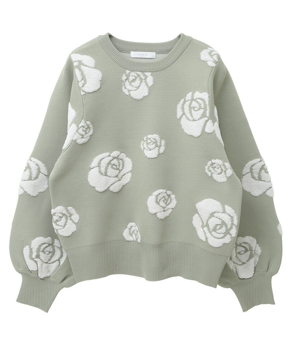 Green Parks ・ｓｗｉｎｇ　ｂｙ　バラジャカードニット 