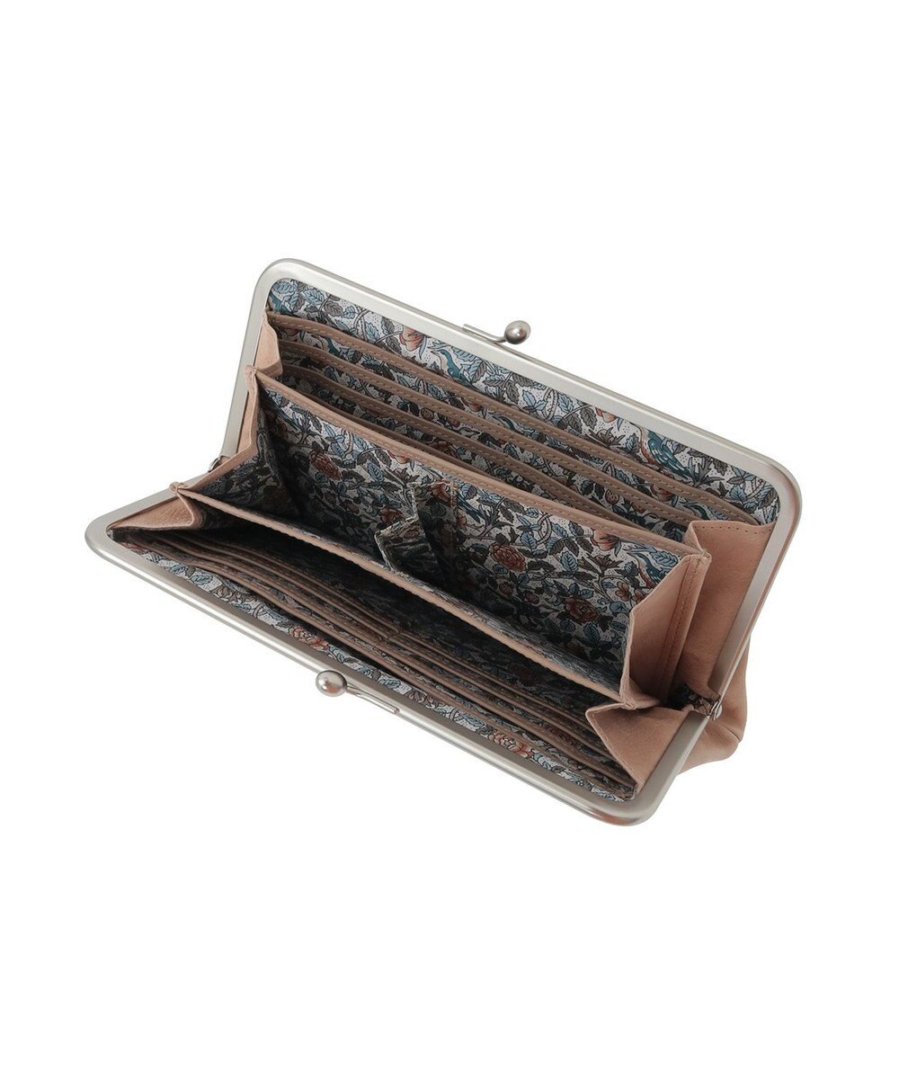 genten アンティーコ×LIBERTY 口金長財布 
