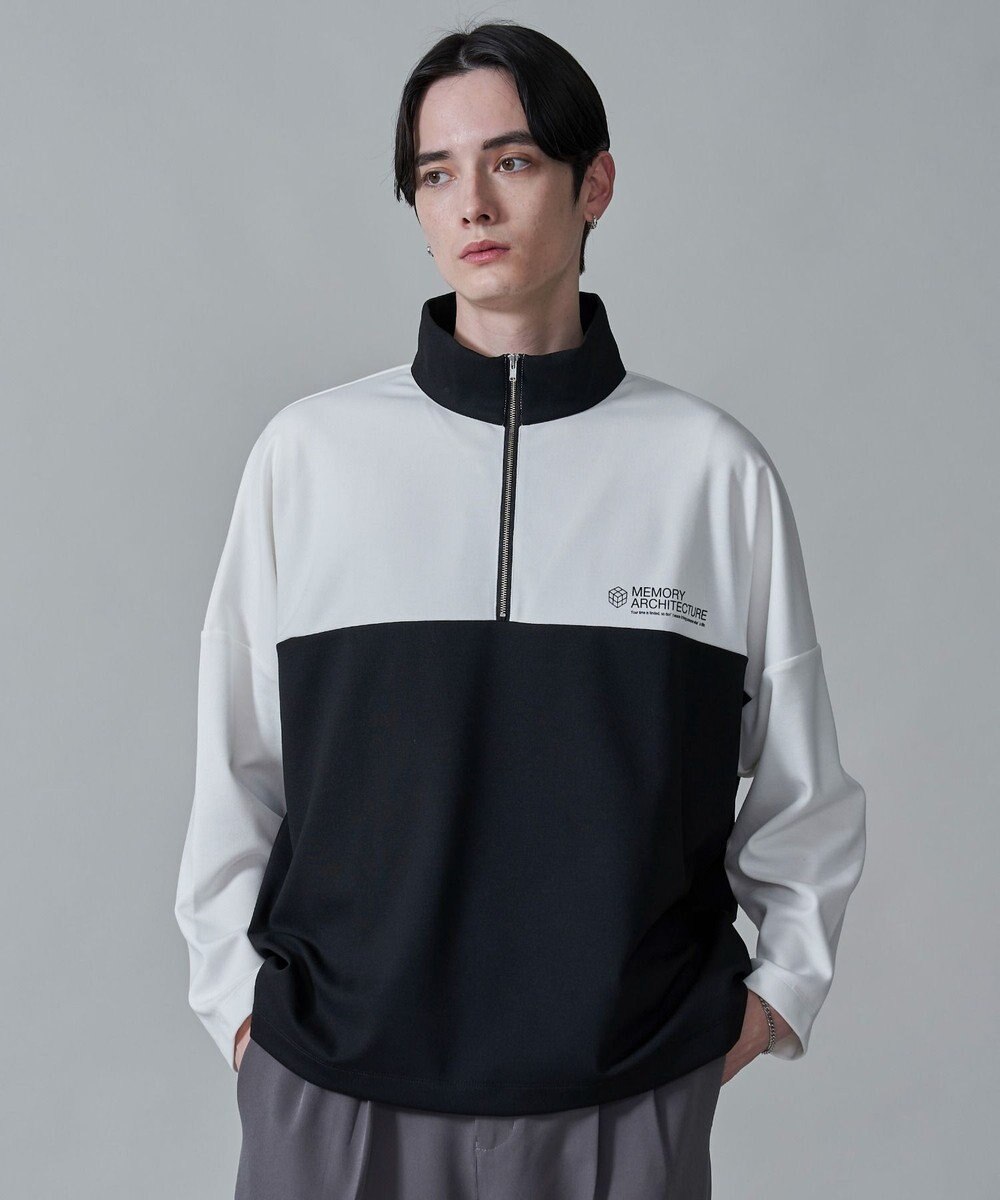 WEGO ドルマンポンチハーフZIPT（LS） 