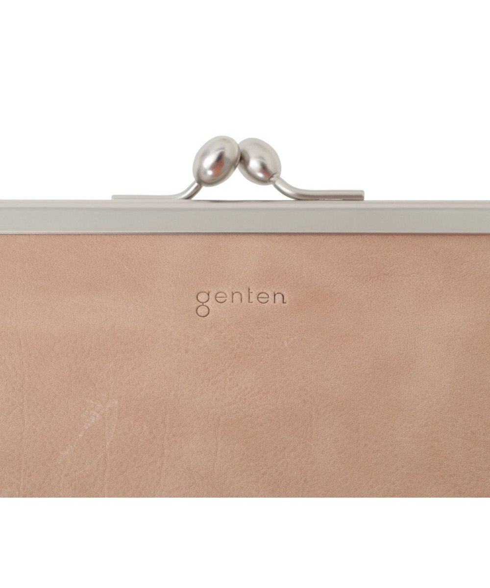 genten アンティーコ×LIBERTY 口金長財布 