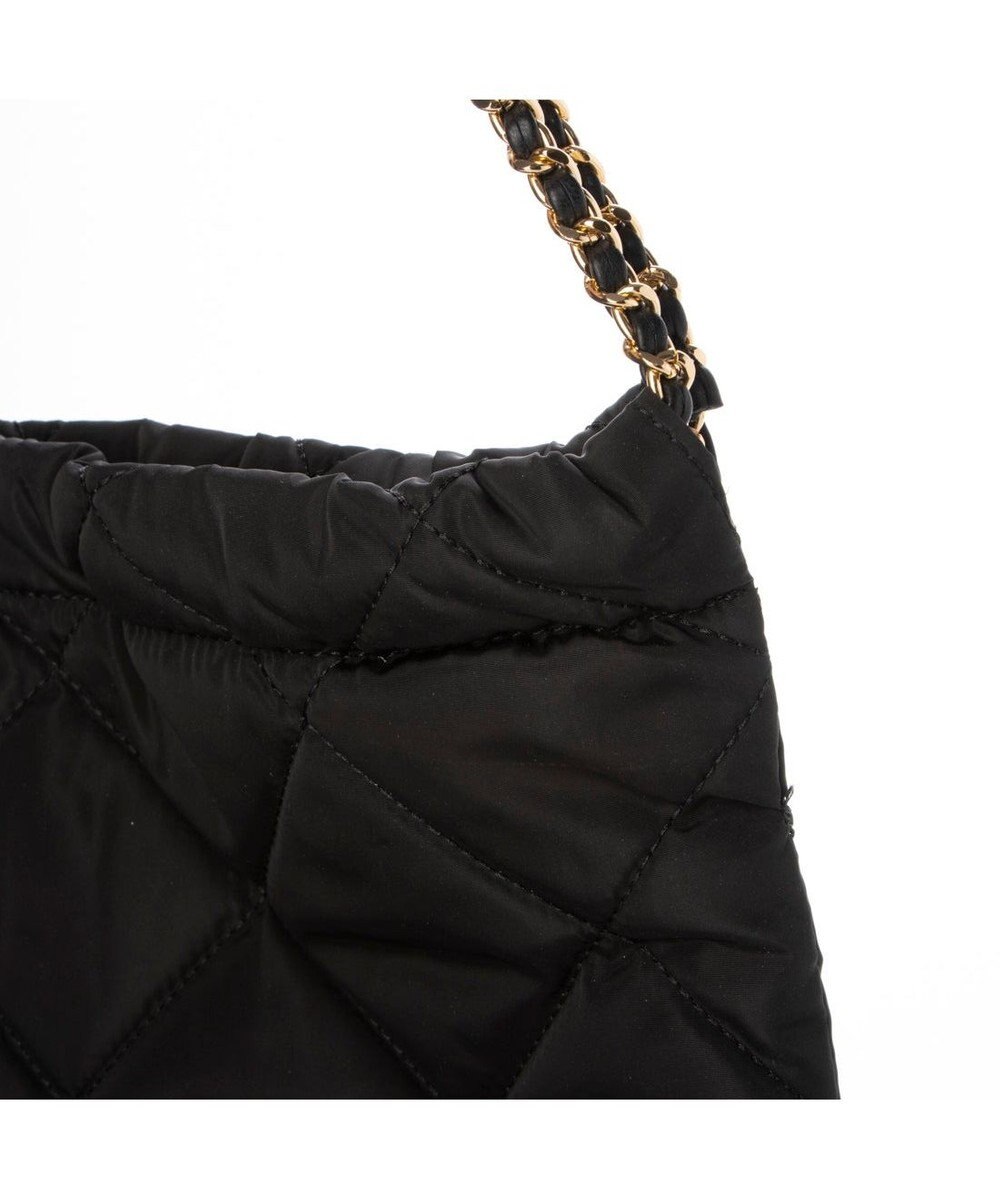 UNBILLION カシュカシュ cachecache / ナイロンキルティングチェーン手提げトート 