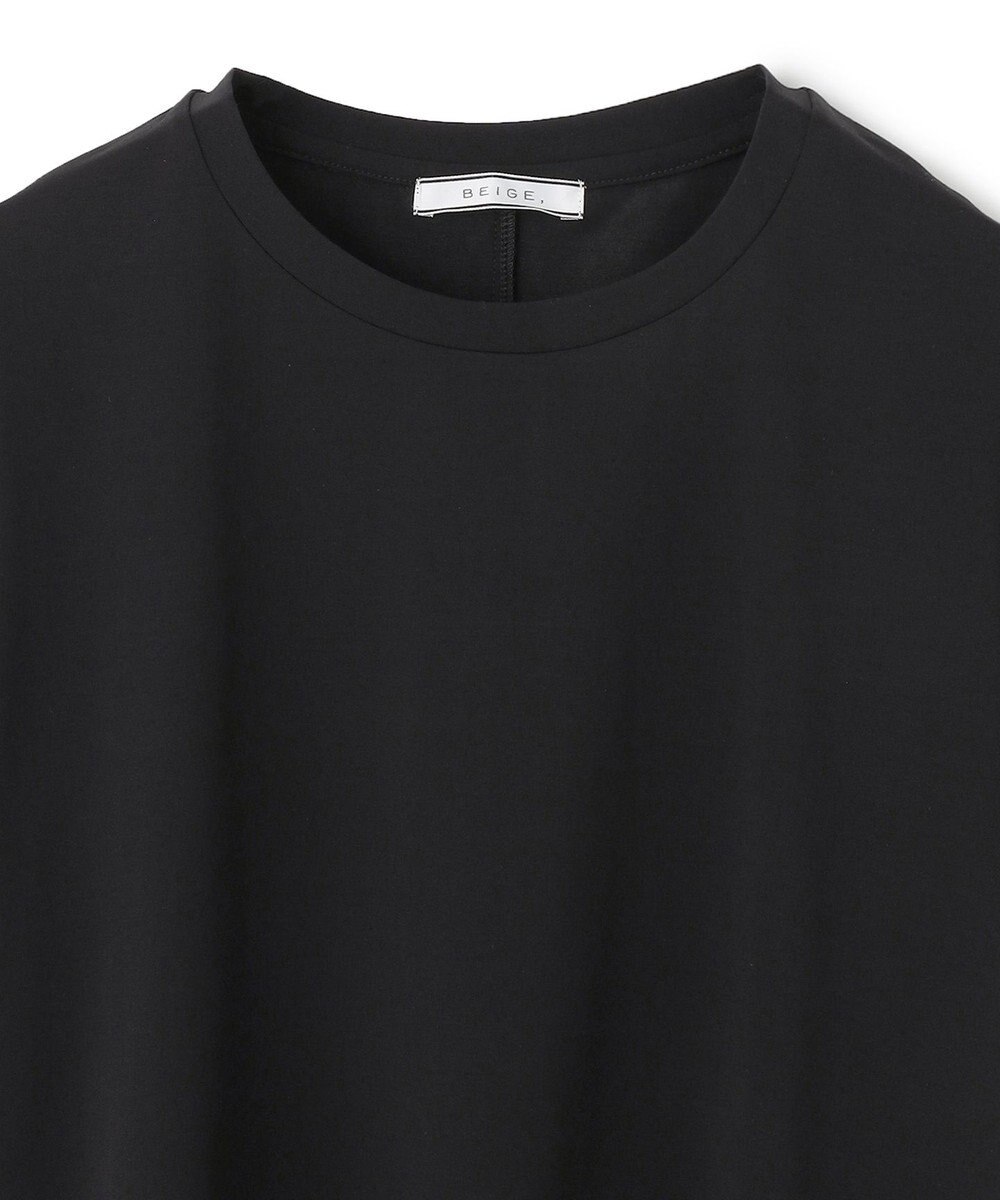 BEIGE， 【洗える】BROIS / コットンクルーネックTシャツ 