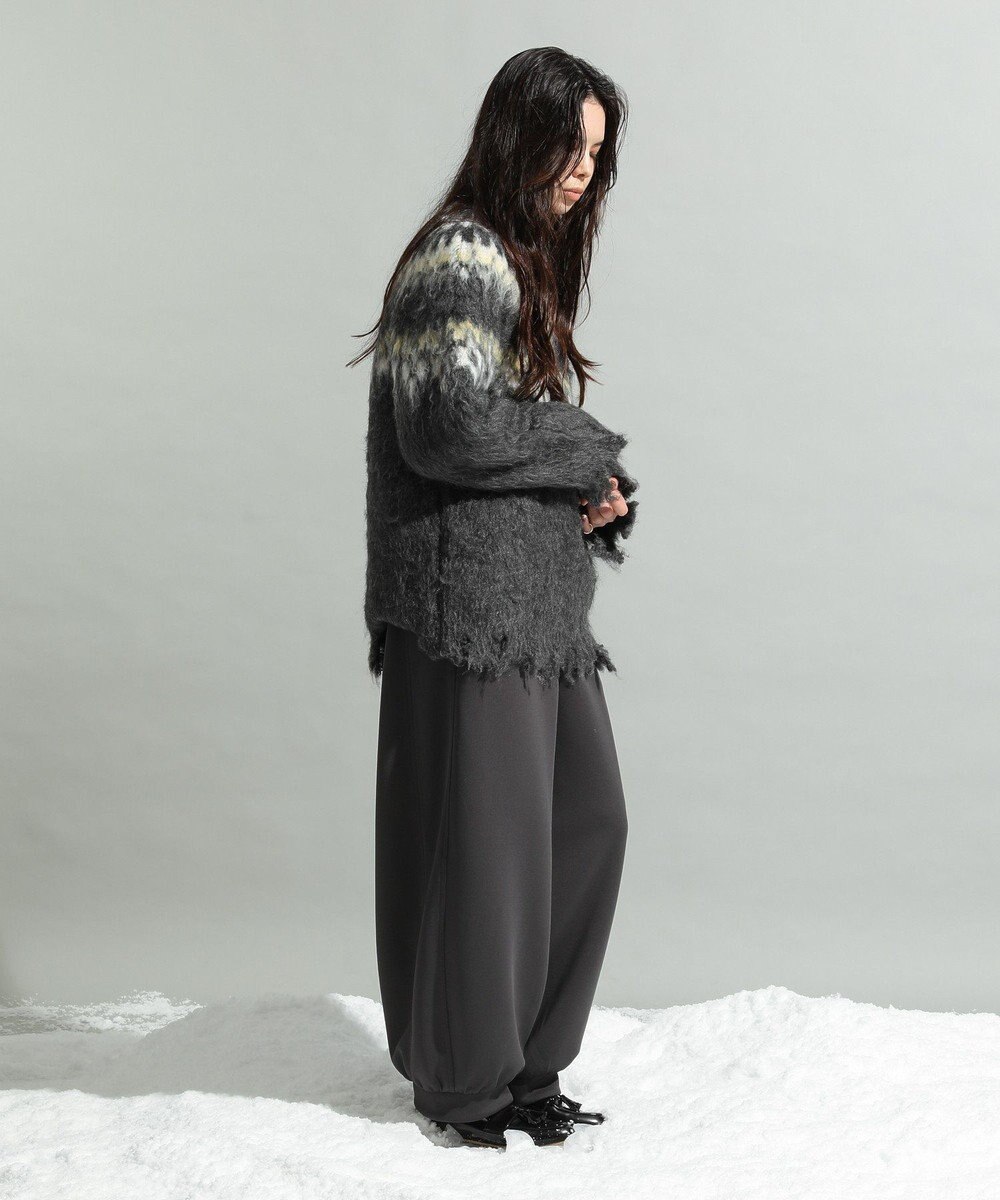 CRAFT STANDARD BOUTIQUE ノルディック起毛ニットプルオーバー 