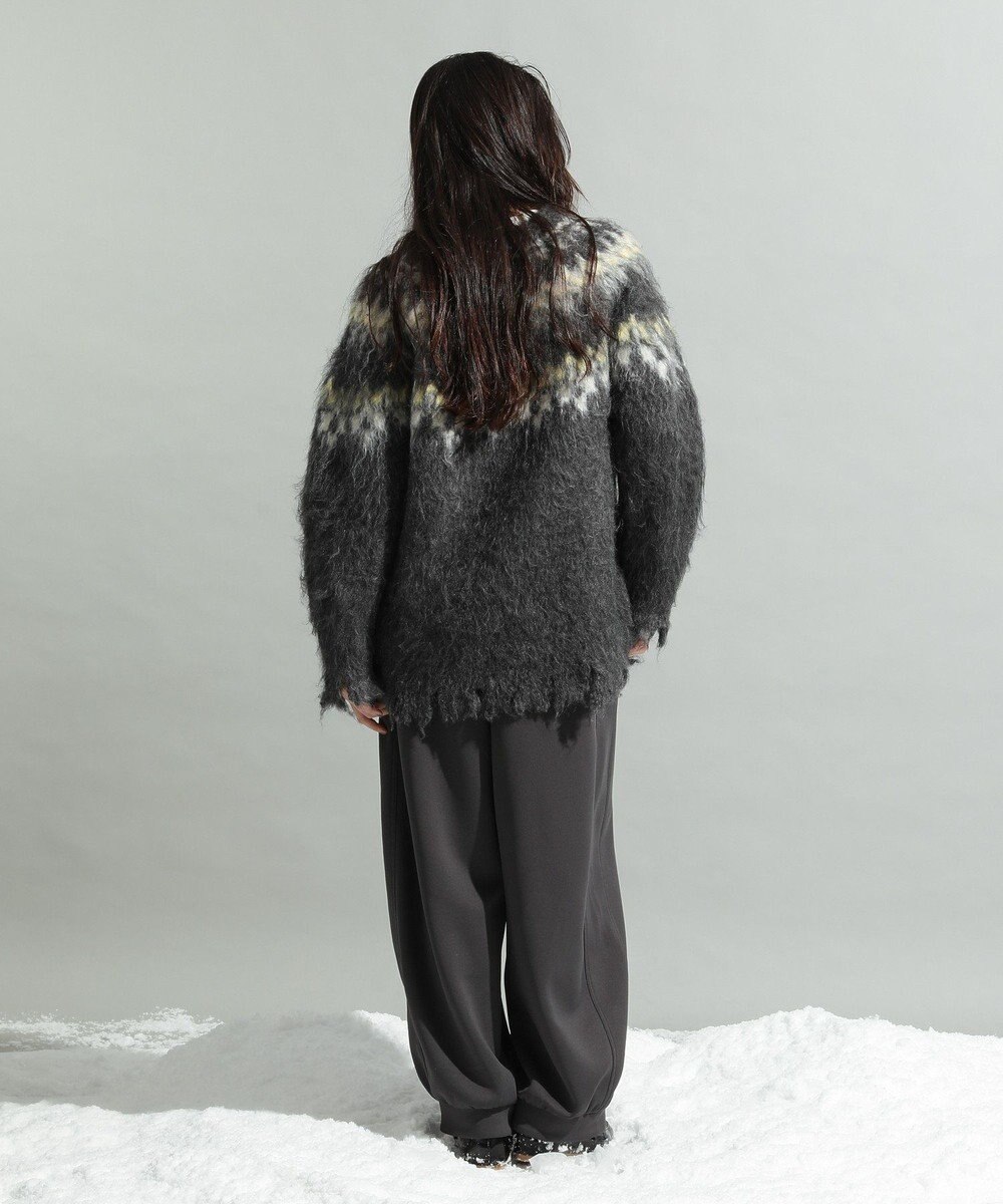 CRAFT STANDARD BOUTIQUE ノルディック起毛ニットプルオーバー 