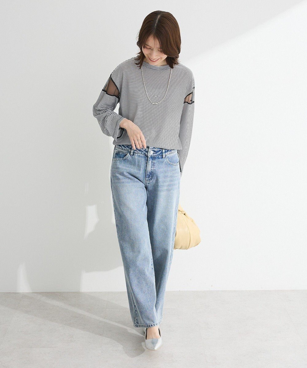 Green Parks ・ＥＬＥＮＣＡＲＥ　ＤＵＥ　Ｗウエストデニムパンツ 