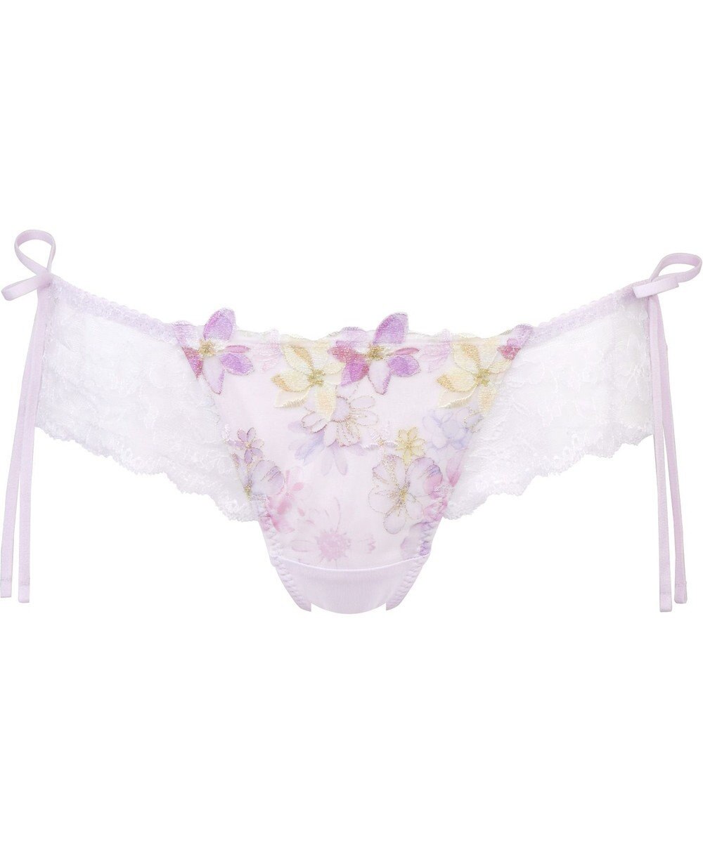 WACOAL Tバック ショーツ 【重力に負けないバストケアBra】 はきこみ丈あさめ BRB414とペア レディース PRA414 /ワコール 