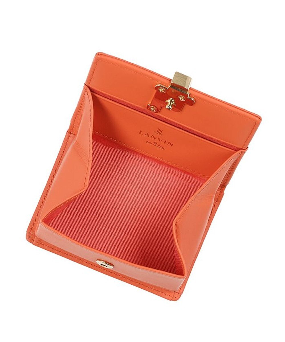 LANVIN en Bleu エルヴィー BOX小銭入れ 