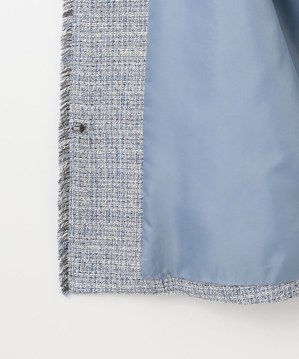 自由区 【カタログ掲載・セットアップ対応】ライトミックスツイード ジレ 