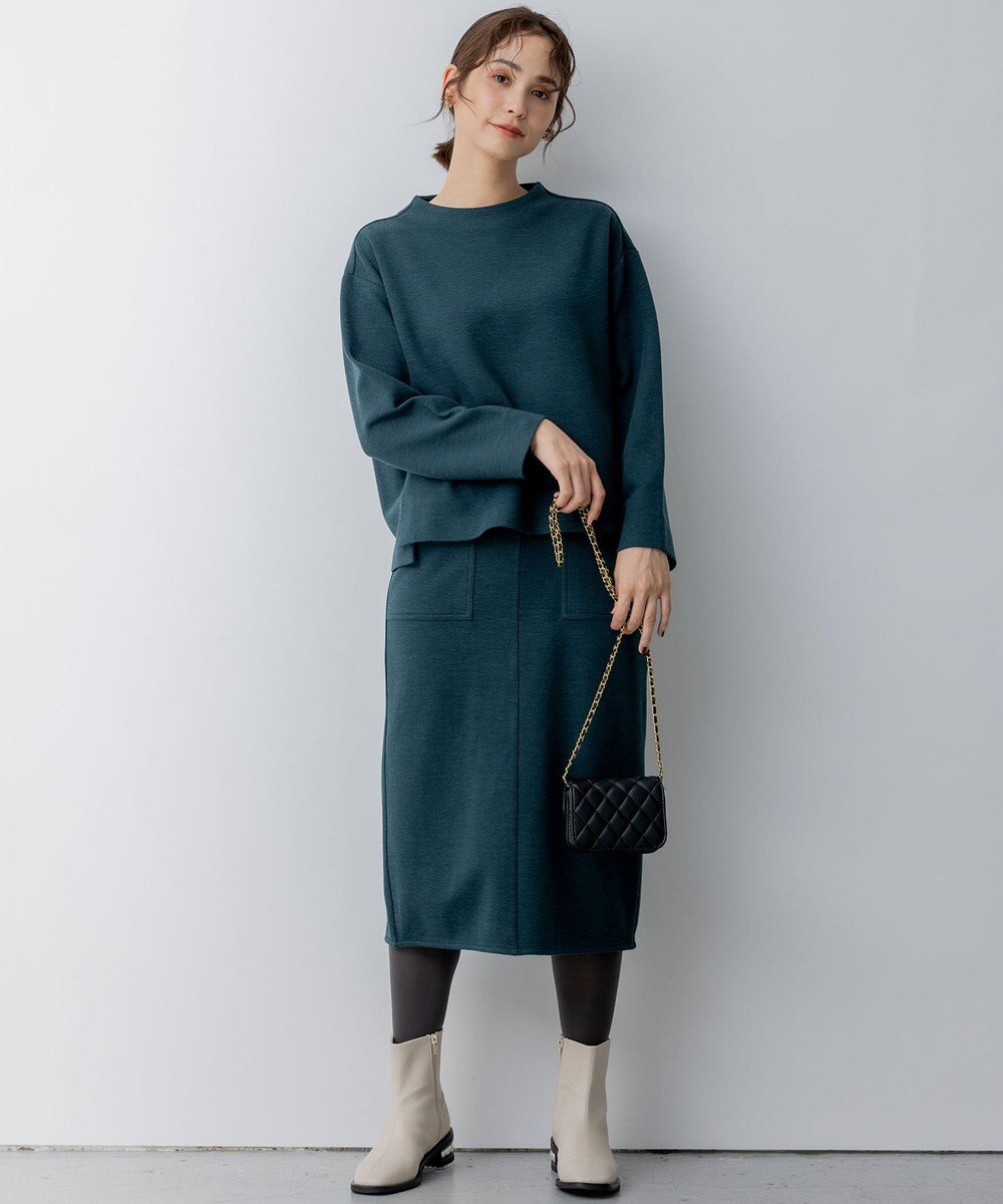 組曲 S 【WEB限定・2SET】ウールジャージーセットアップ 